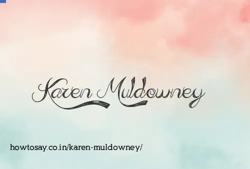 Karen Muldowney