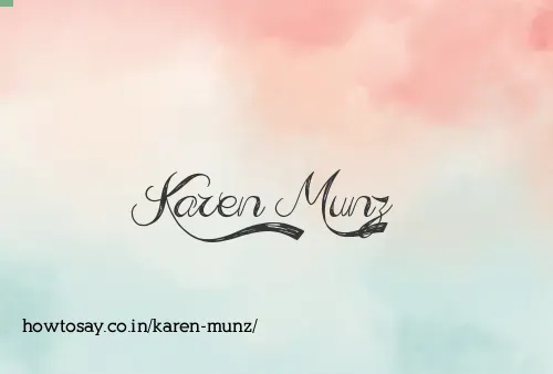 Karen Munz