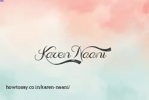 Karen Naani