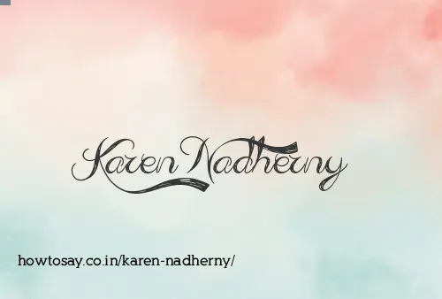 Karen Nadherny