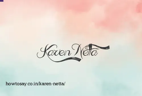 Karen Netta