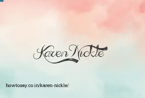 Karen Nickle