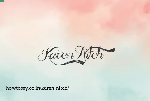 Karen Nitch