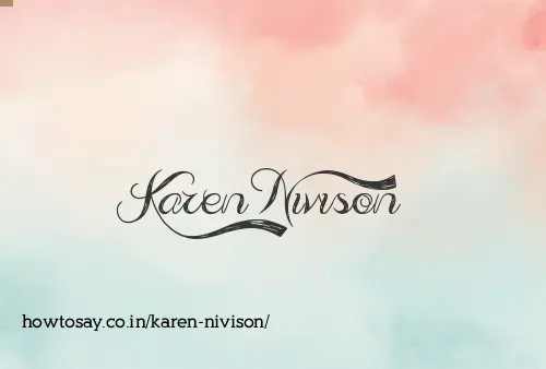 Karen Nivison