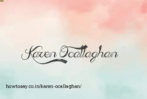 Karen Ocallaghan