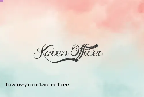 Karen Officer