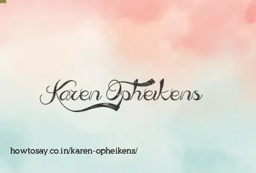 Karen Opheikens