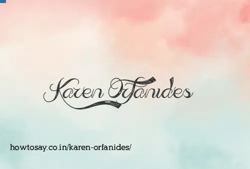 Karen Orfanides