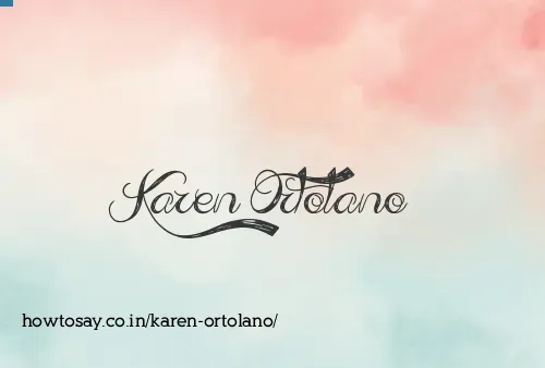 Karen Ortolano