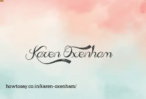 Karen Oxenham