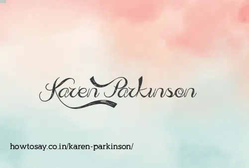 Karen Parkinson