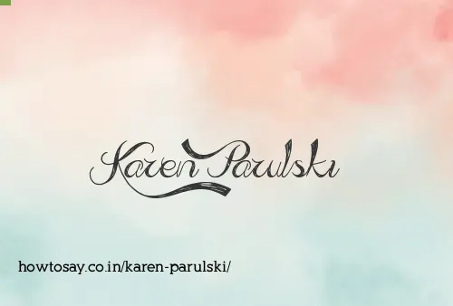 Karen Parulski