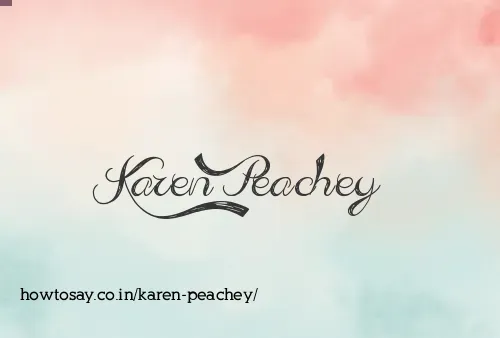 Karen Peachey