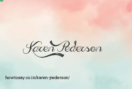 Karen Pederson