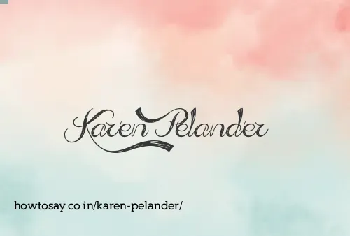Karen Pelander