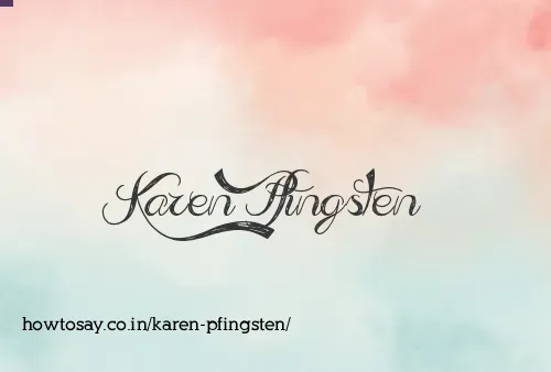 Karen Pfingsten