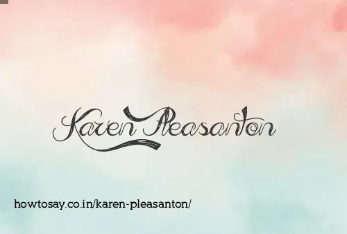 Karen Pleasanton