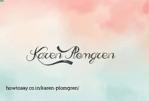 Karen Plomgren