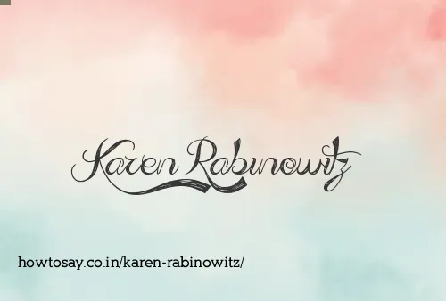 Karen Rabinowitz