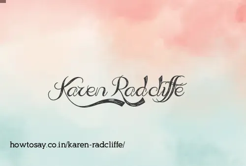Karen Radcliffe