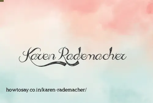 Karen Rademacher