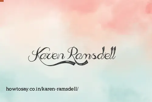 Karen Ramsdell