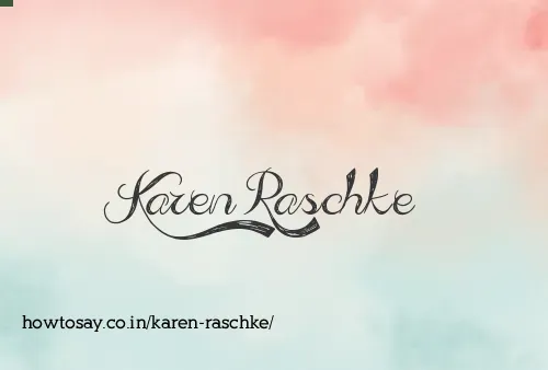Karen Raschke