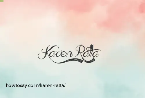 Karen Ratta