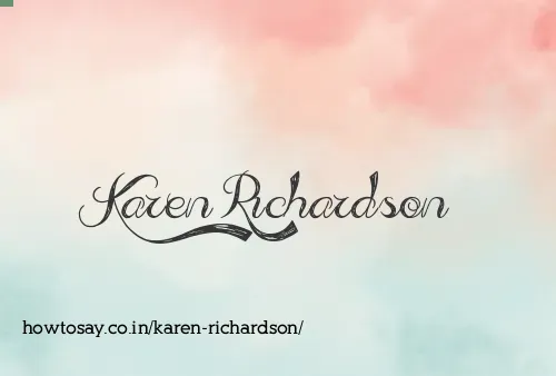 Karen Richardson