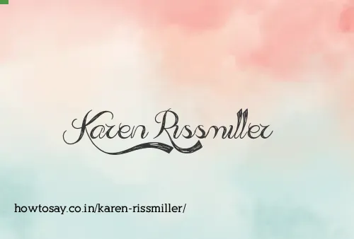 Karen Rissmiller