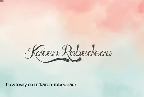 Karen Robedeau