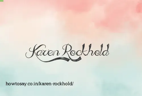 Karen Rockhold