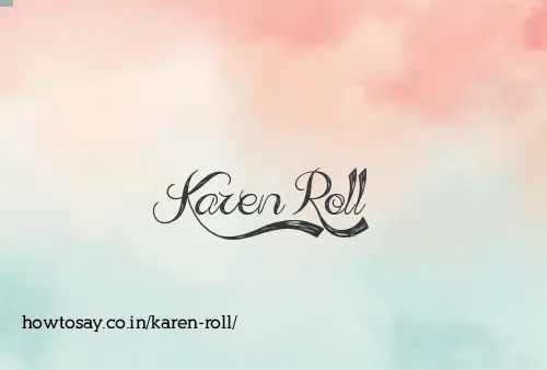 Karen Roll