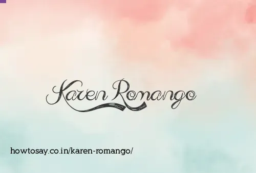Karen Romango