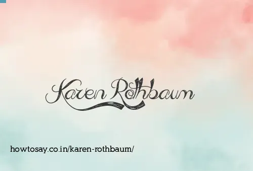 Karen Rothbaum