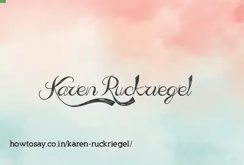 Karen Ruckriegel