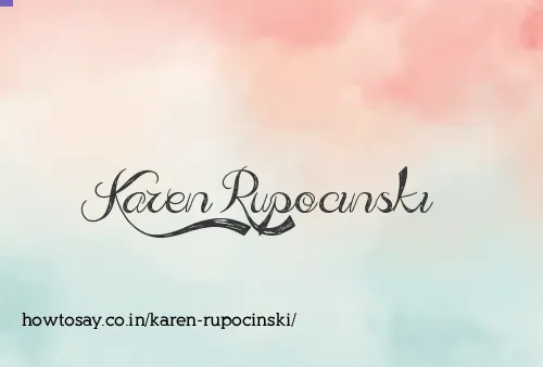Karen Rupocinski