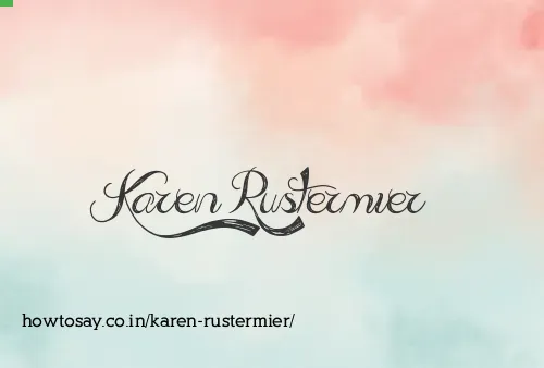 Karen Rustermier