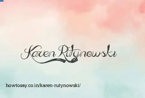 Karen Rutynowski