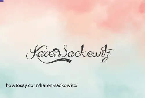 Karen Sackowitz