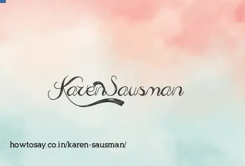 Karen Sausman