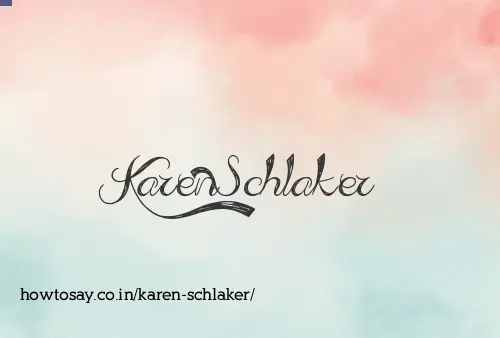 Karen Schlaker