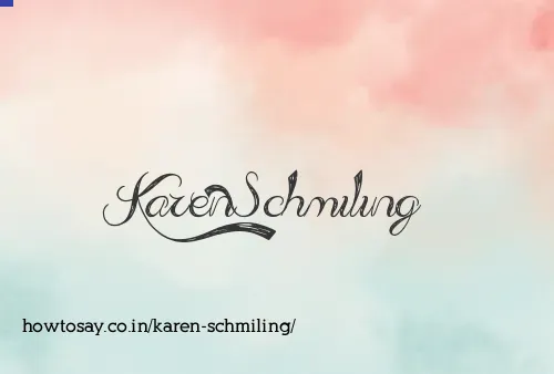 Karen Schmiling