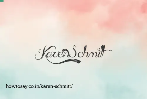 Karen Schmitt