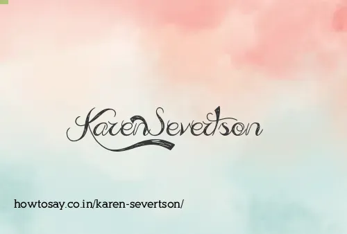 Karen Severtson