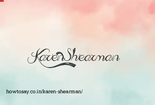 Karen Shearman