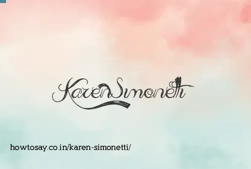 Karen Simonetti