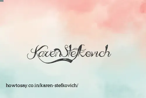 Karen Stefkovich