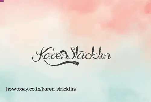 Karen Stricklin