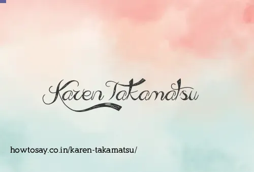 Karen Takamatsu